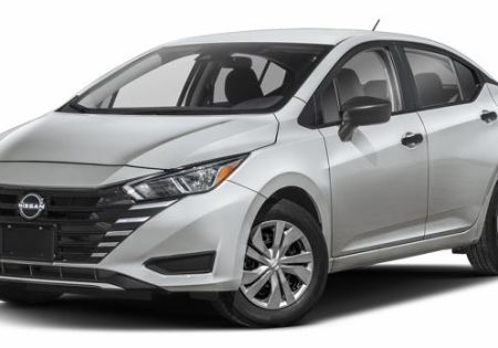 Nissan Versa sedan BC blauwe