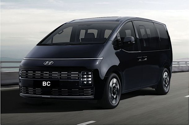 Hyundai STARIA 11-persoons bus automaat NEW ( 2026 )