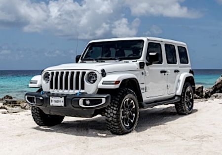 Jeep Wrangler huren met onbeperkte kilometers voor 1,2 of 3 dagen