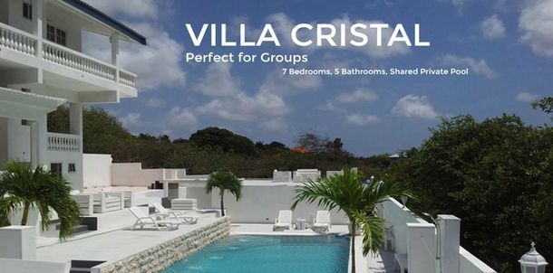 VILLA "CRISTAL" 14 guests - 7 bedrooms - 5 bathrooms  
